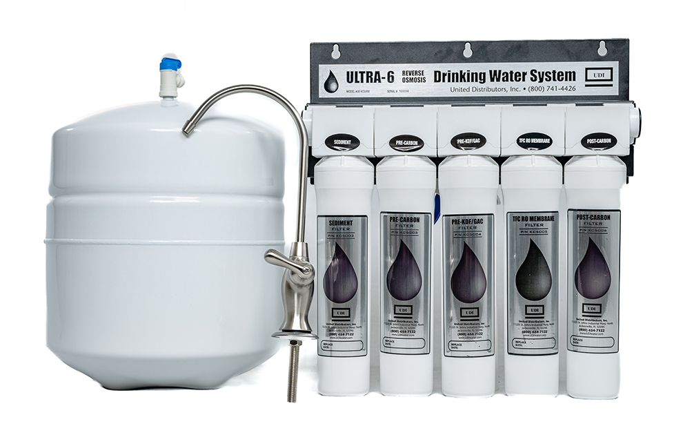 ULTRA-6 reverse osmosis drinking water system